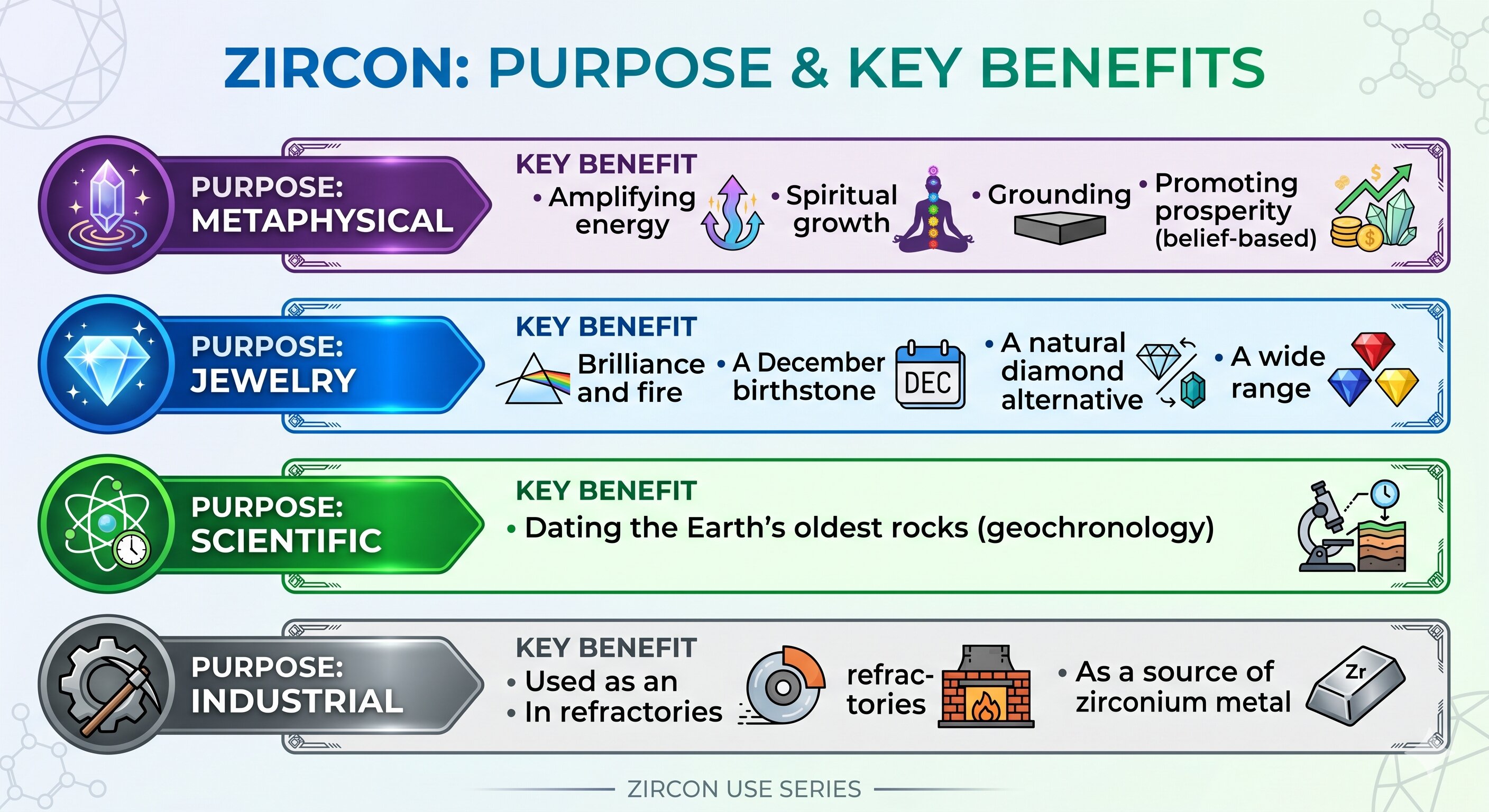 Zircon Purpose key benefits